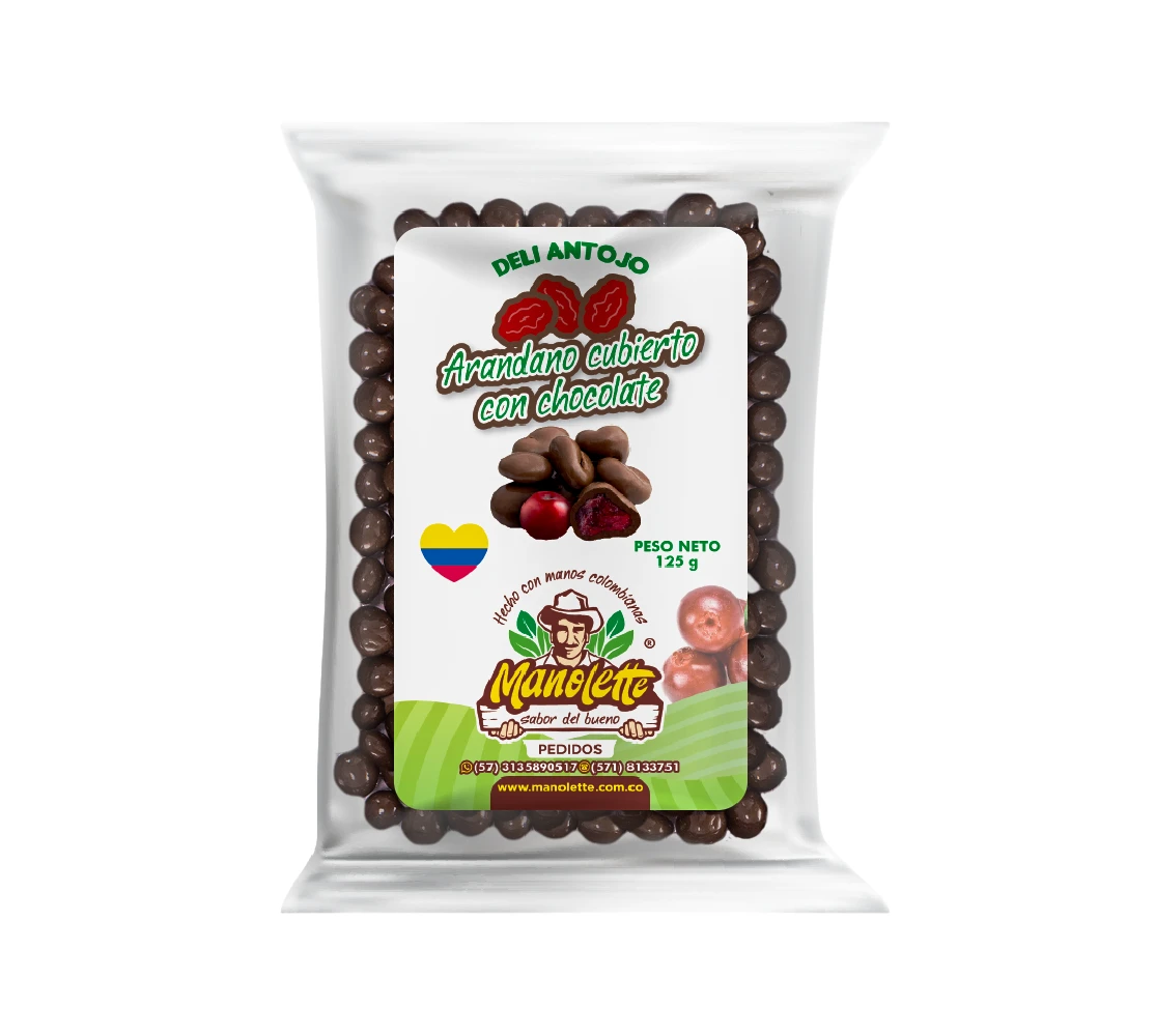 Arándanos Cubiertos con Chocolate