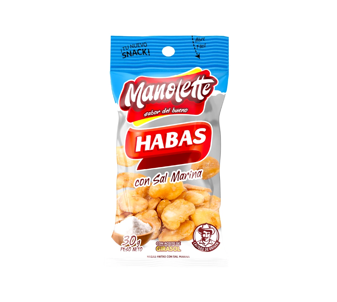 Habas con Sal Marina