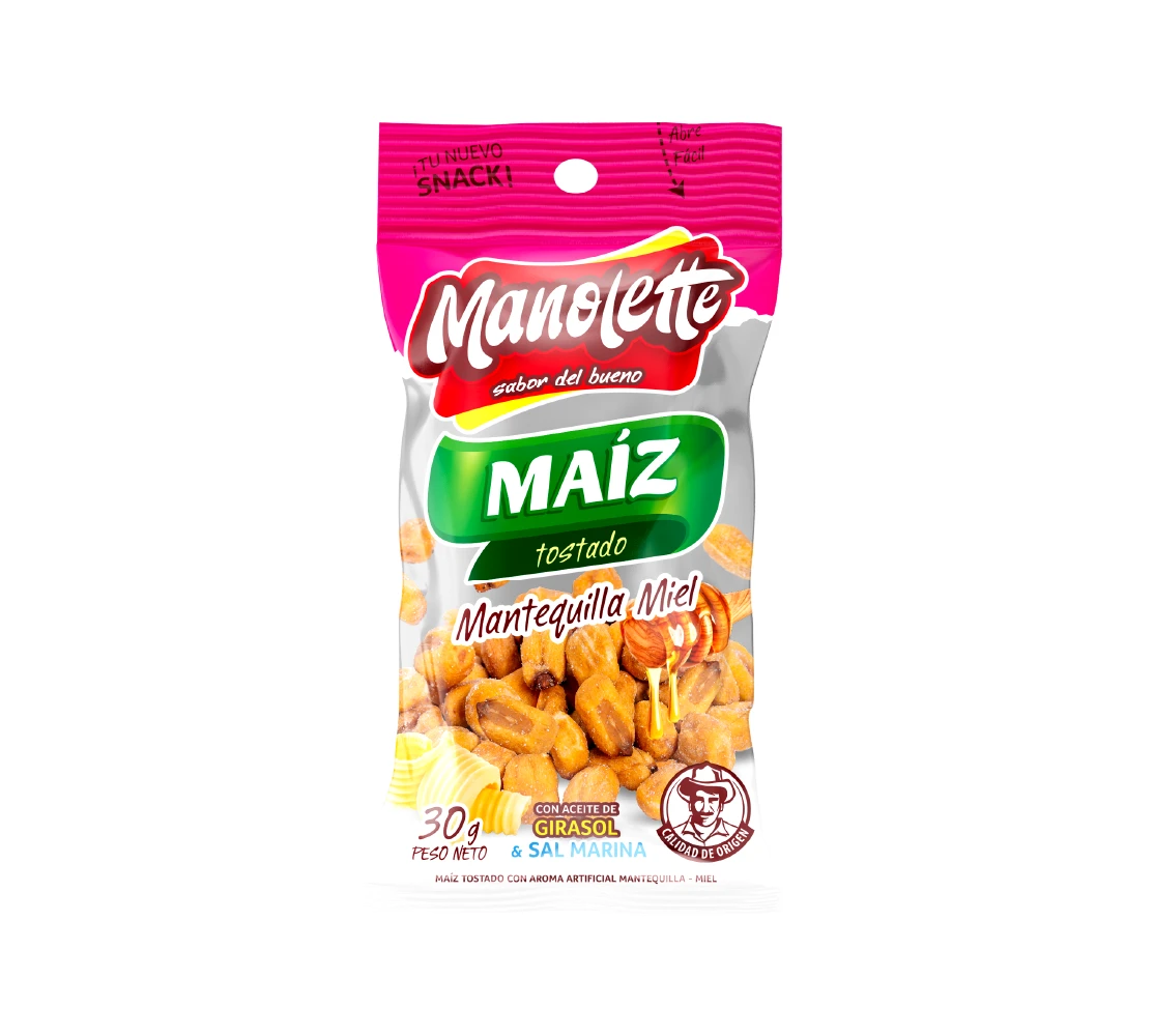 Maíz con Mantequilla y Miel