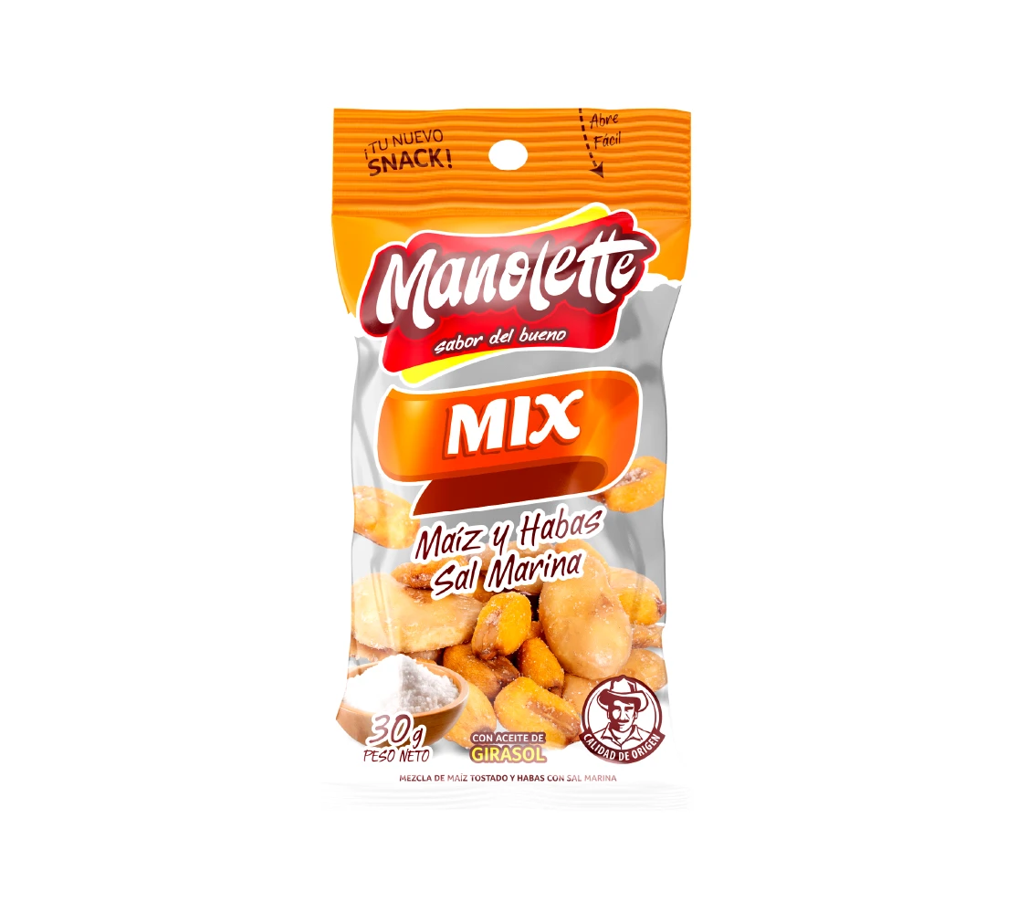 Mix de Maíz y Habas con Sal Marina