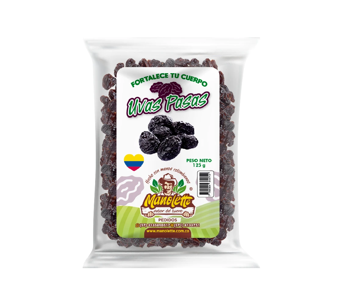 Uvas Pasas Negras