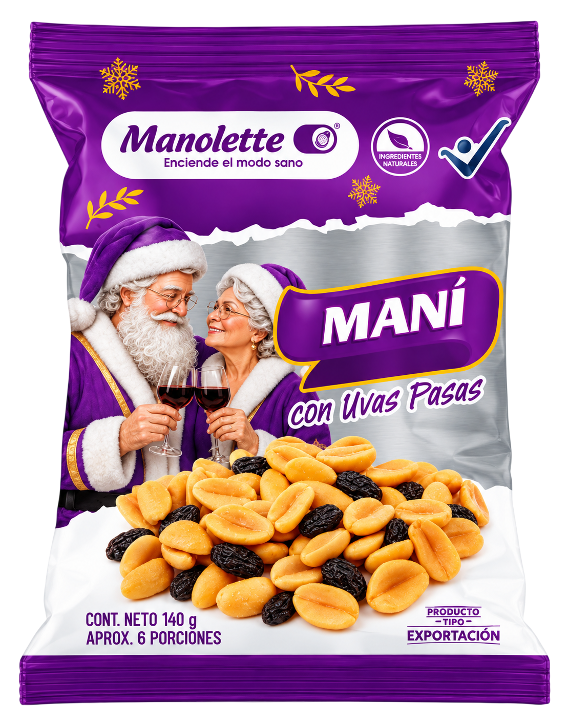 MANI CON PASAS X 140GR