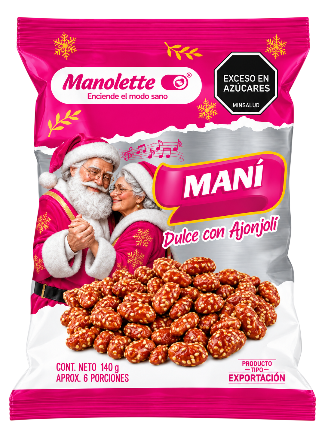 MANI DULCE CON AJONJOLI X 140GR