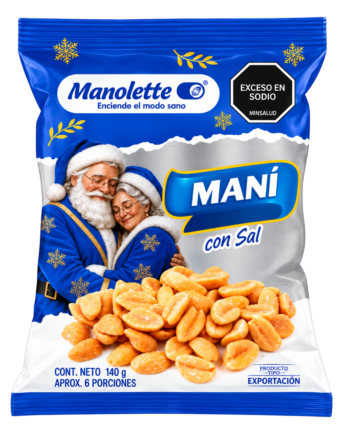 MANI NATURAL X 140GR