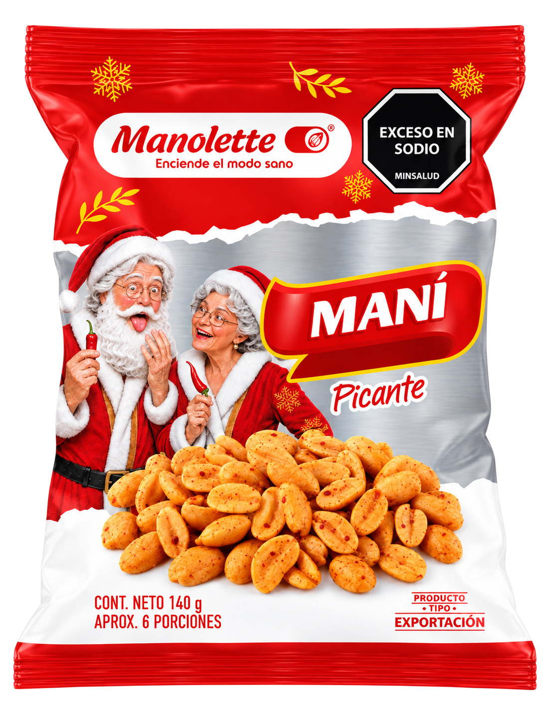 MANI PICANTE X 140GR